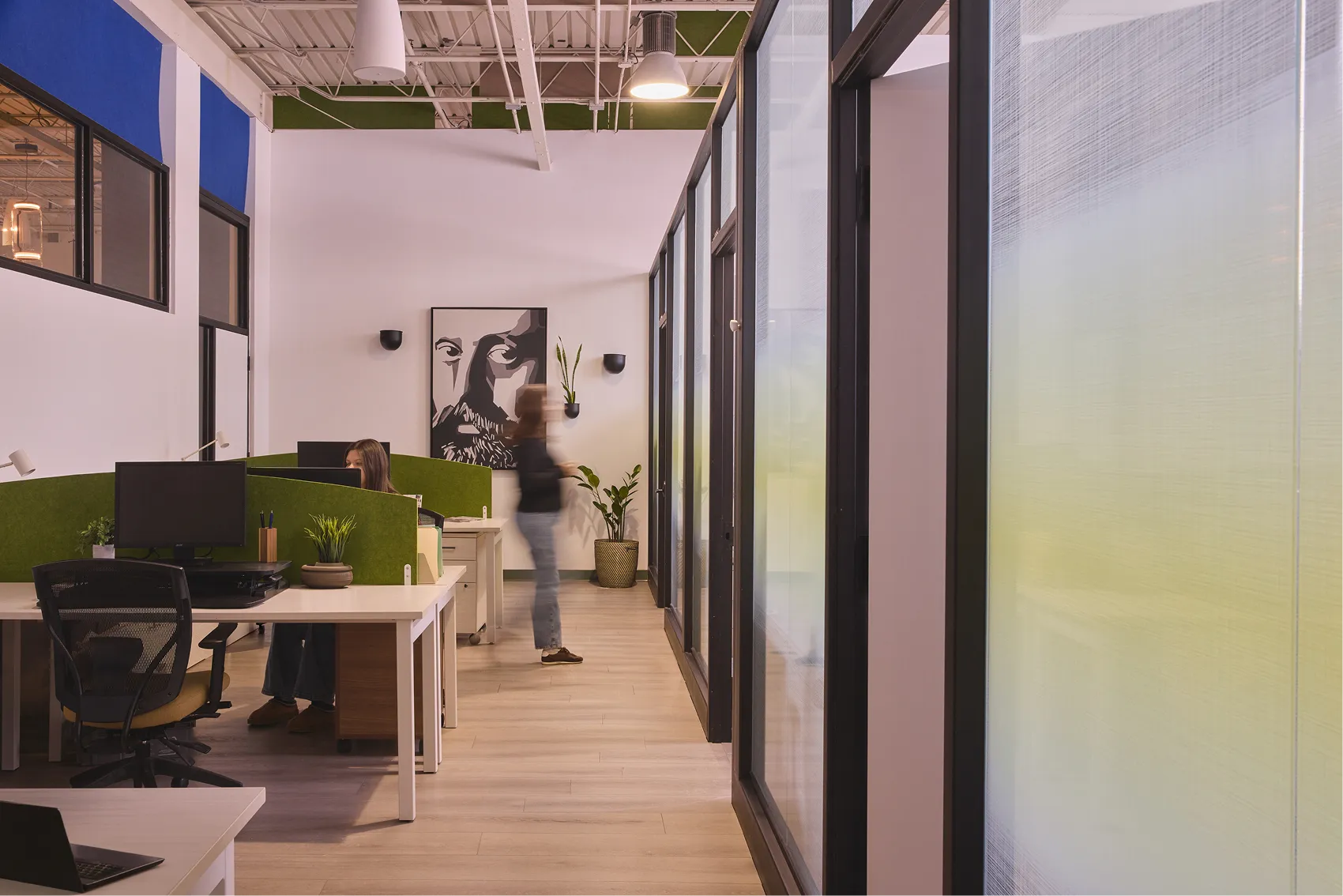 Hallway workspace